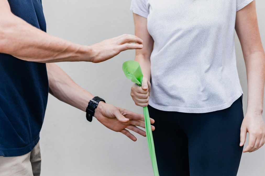 Physiotherapy treatment session